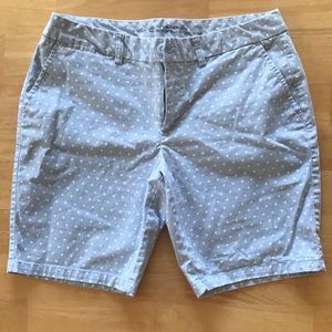 Khakis by Gap Bermuda polka dot shorts